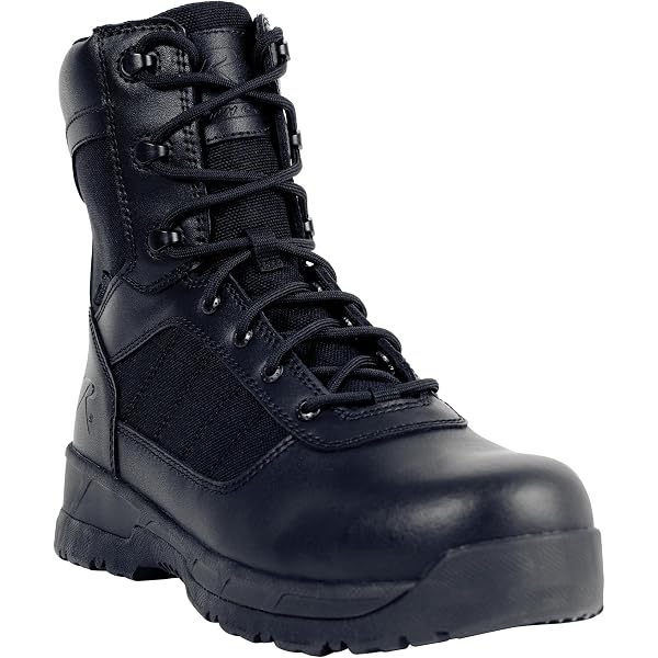 Amazon.com: Rothco Guardian Tactical Boots with Side Zipper – 8